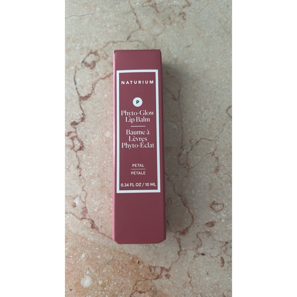 Naturium Phyto Glow Tinted Lip Balm - PETAL -  0.34oz / 10mL NEW in Box